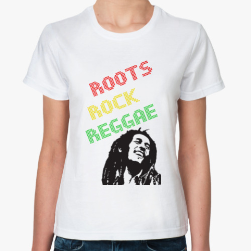 Классическая футболка roots rock reggae