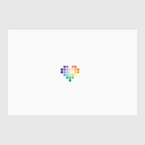 Постер pixel-Сердце