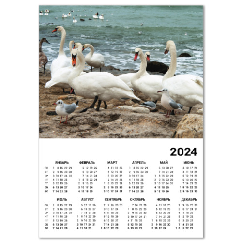 Календарь Лебеди