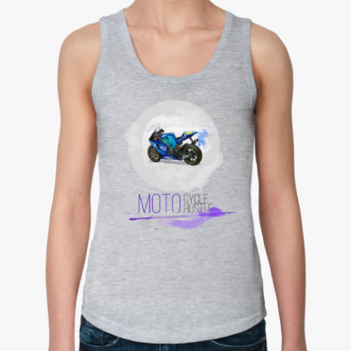 Женская майка MOTO cycle hustle