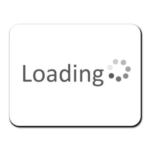 Коврик для мыши Loading