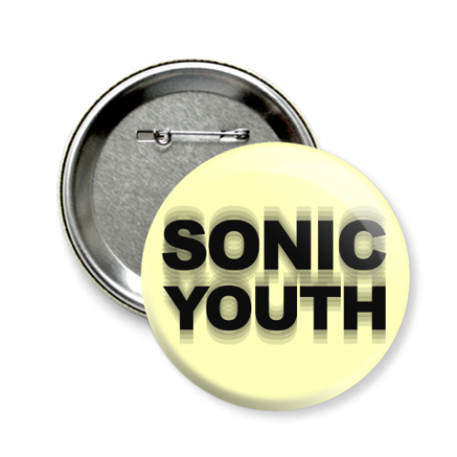 Значок 58мм Sonic Youth
