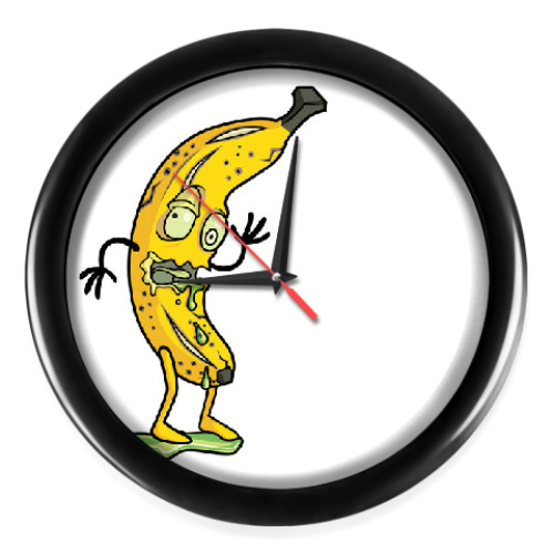 Настенные часы Rotten Banana