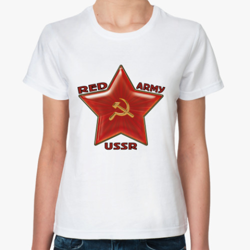 Классическая футболка Red army