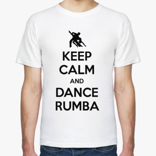 Футболка Keep Calm And Dance Rumba