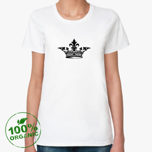Женская футболка из органик-хлопка Корона