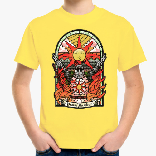 Детская футболка Praise the sun