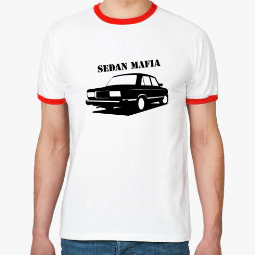 Футболка Ringer-T Sedan Mafia