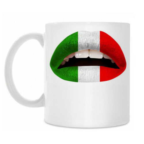 Кружка Итальянские Губы (флаг)