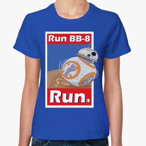 Женская футболка Дроид BB-8