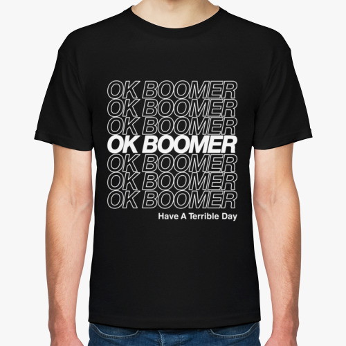 Футболка Ok Boomer Окей, бумер