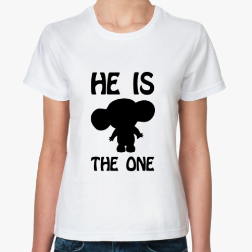 Классическая футболка He is the One