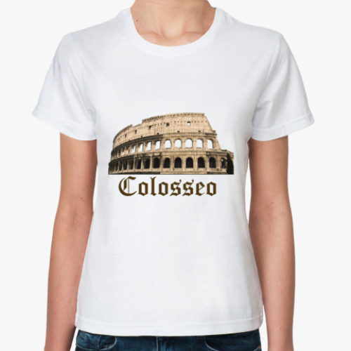 Классическая футболка  Колизей