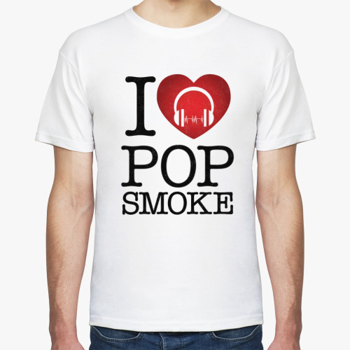 Футболка I love Pop Smoke