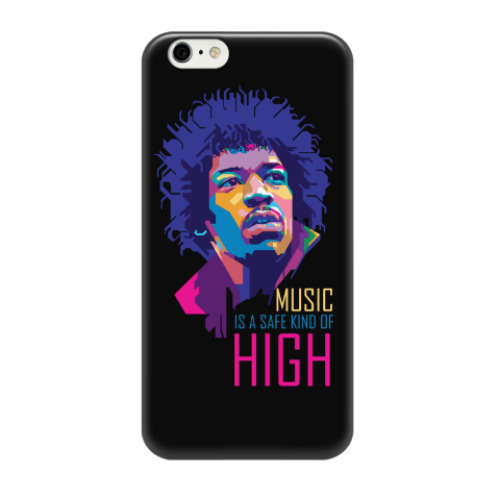 Чехол для iPhone 6/6s Jimi Hendrix
