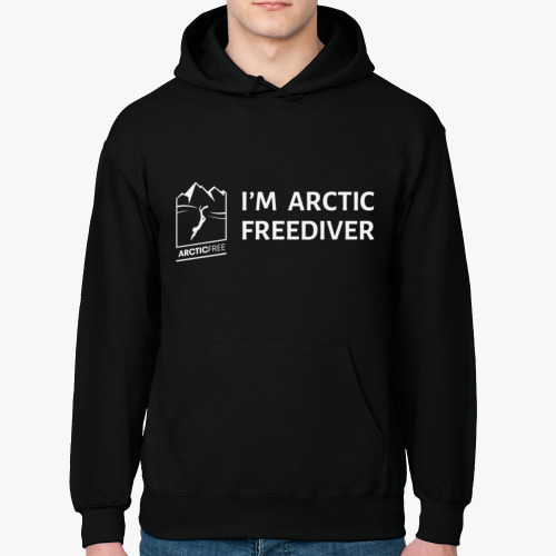 Толстовка худи I'm Arctic Freediver