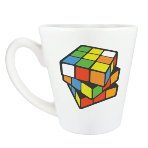 Чашка Латте Кубик Рубика | Rubiks Cube