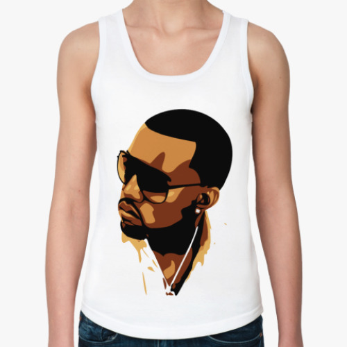 Женская майка Kanye West майка