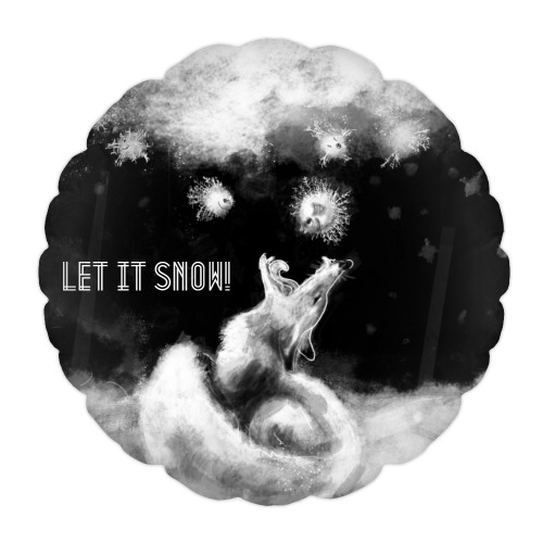 Подушка Let It Snow! Let It Snow!