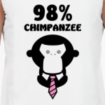 98% шимпанзе