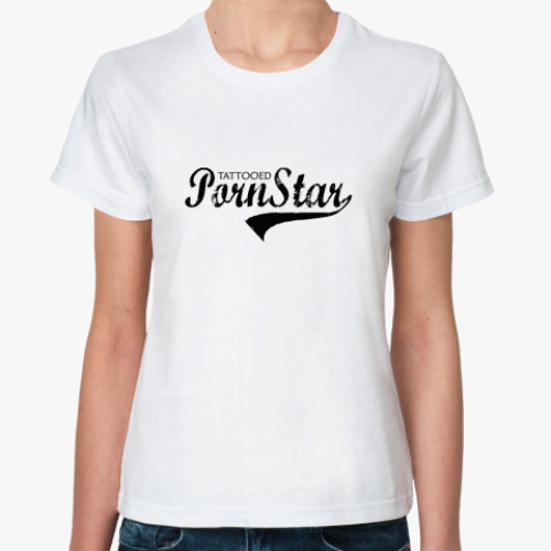 Классическая футболка PORNSTAR