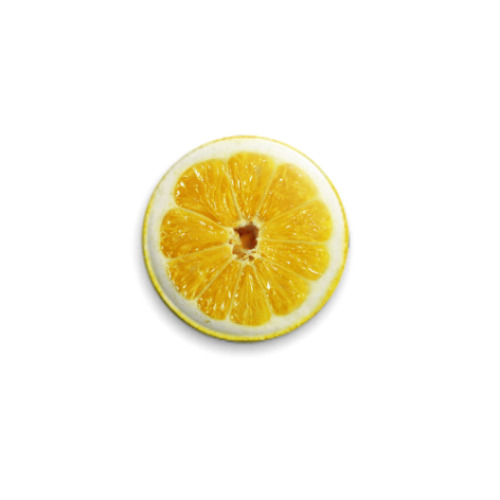 Значок 25мм Лимон