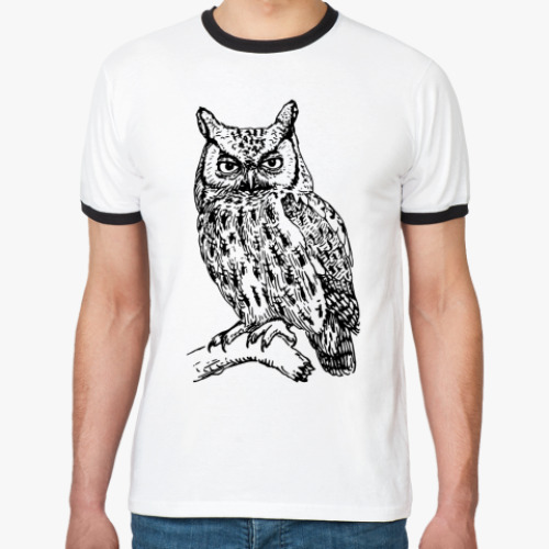 Футболка Ringer-T OWL