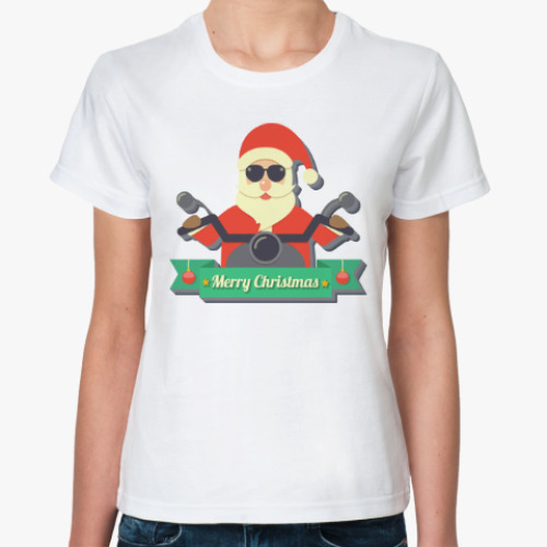 Классическая футболка Дед мороз