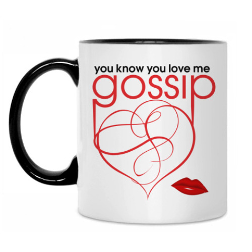 Кружка Gossip Girl love