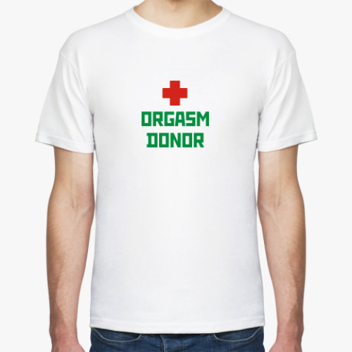Футболка  Orgasm Donor