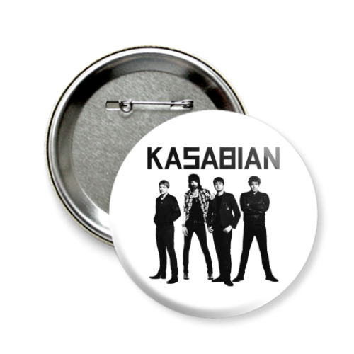 Значок 58мм Kasabian