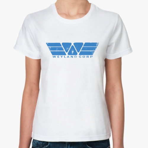 Классическая футболка Чужой. Weyland-Yutani Corp