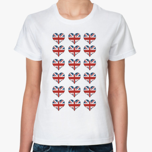 Классическая футболка Hearts England