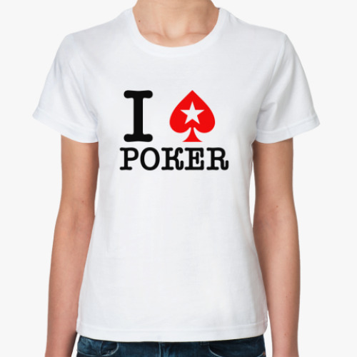 Классическая футболка Poker