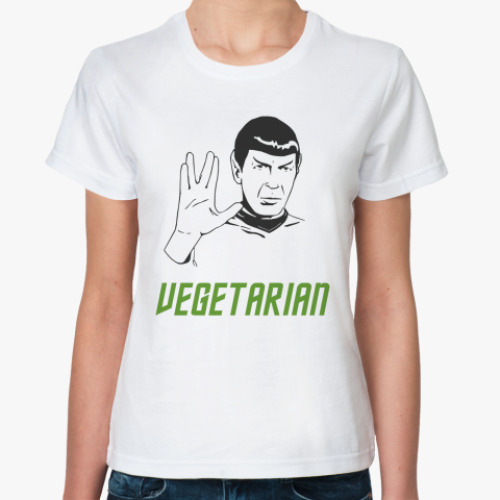 Классическая футболка vegetarian