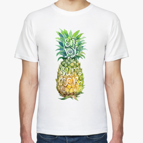 Футболка Enjoy your summer - pineapple
