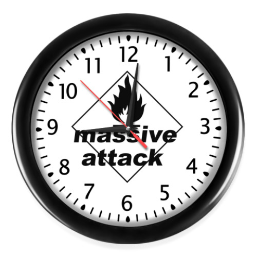 Настенные часы Massive Attack