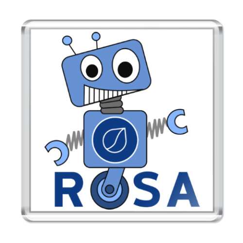 Магнит ROSA Linux Robot