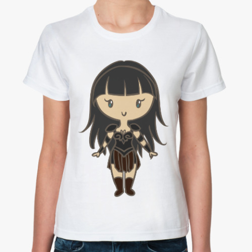 Классическая футболка Зена — королева воинов