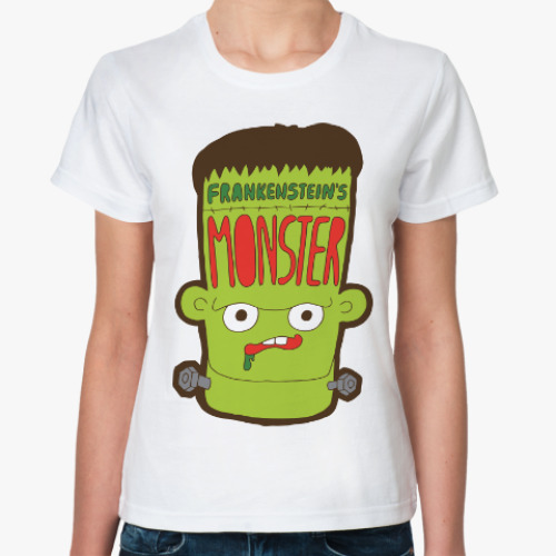 Классическая футболка Франкенштейн