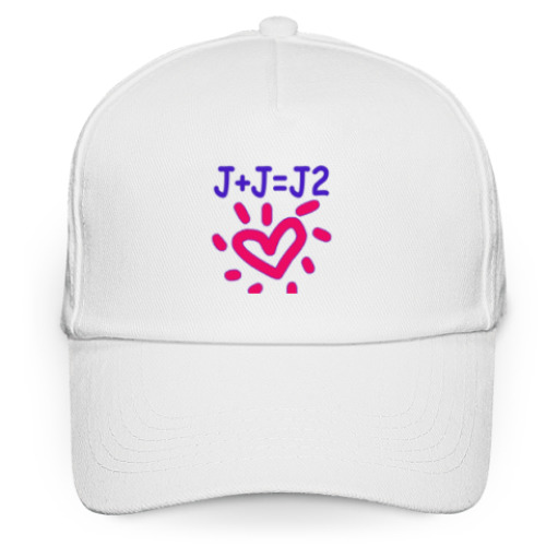 Кепка бейсболка Supernatural - I love J+J=J2