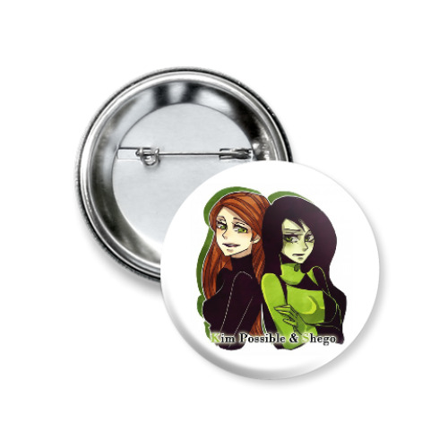 Значок 37мм Kim Possible