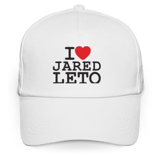 Кепка бейсболка I love Jared Leto