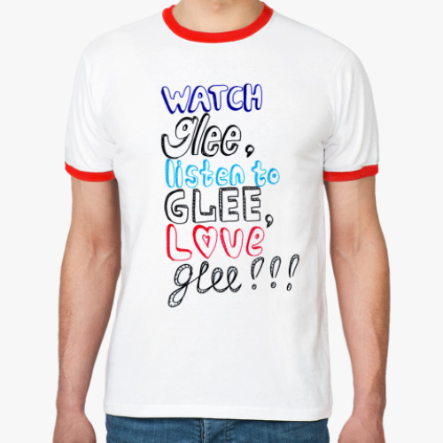 Футболка Ringer-T Glee