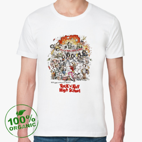 Футболка из органик-хлопка Ramones RnRH
