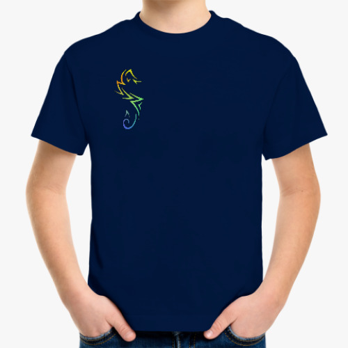 Детская футболка Морской конек