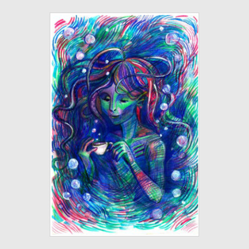 Постер Русалка Амфибия Mermaid
