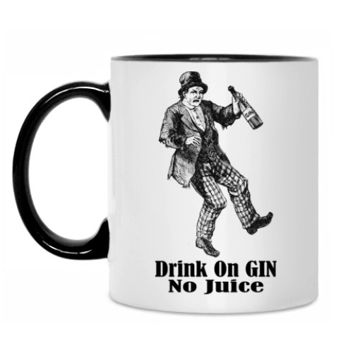 Кружка Drink on Gin