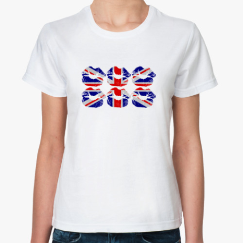 Классическая футболка LondonKISS