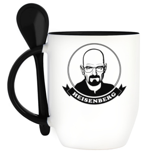 Кружка с ложкой Breaking Bad